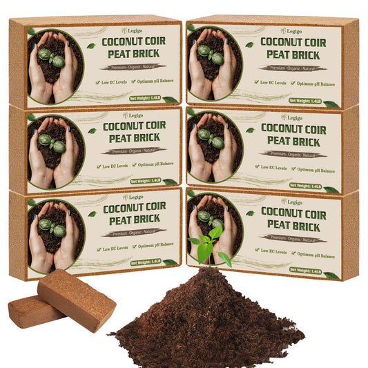 Premium Coco Coir Brick 100% Organic Compressed Coconut Coir